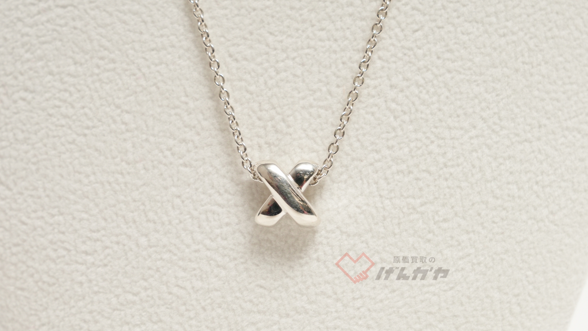 ティファニー　クロスステッチ　ネックレス　925　3.8g